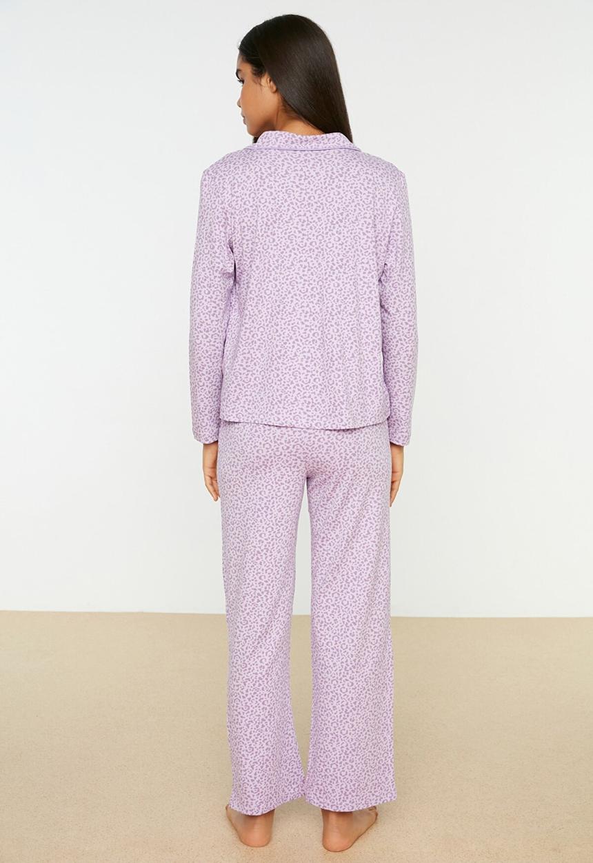 Trendyol - Knit pajamas set - lilac