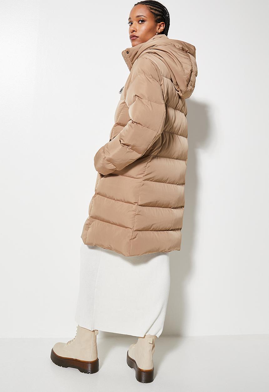 Superbalist - Midi puffer - mocha