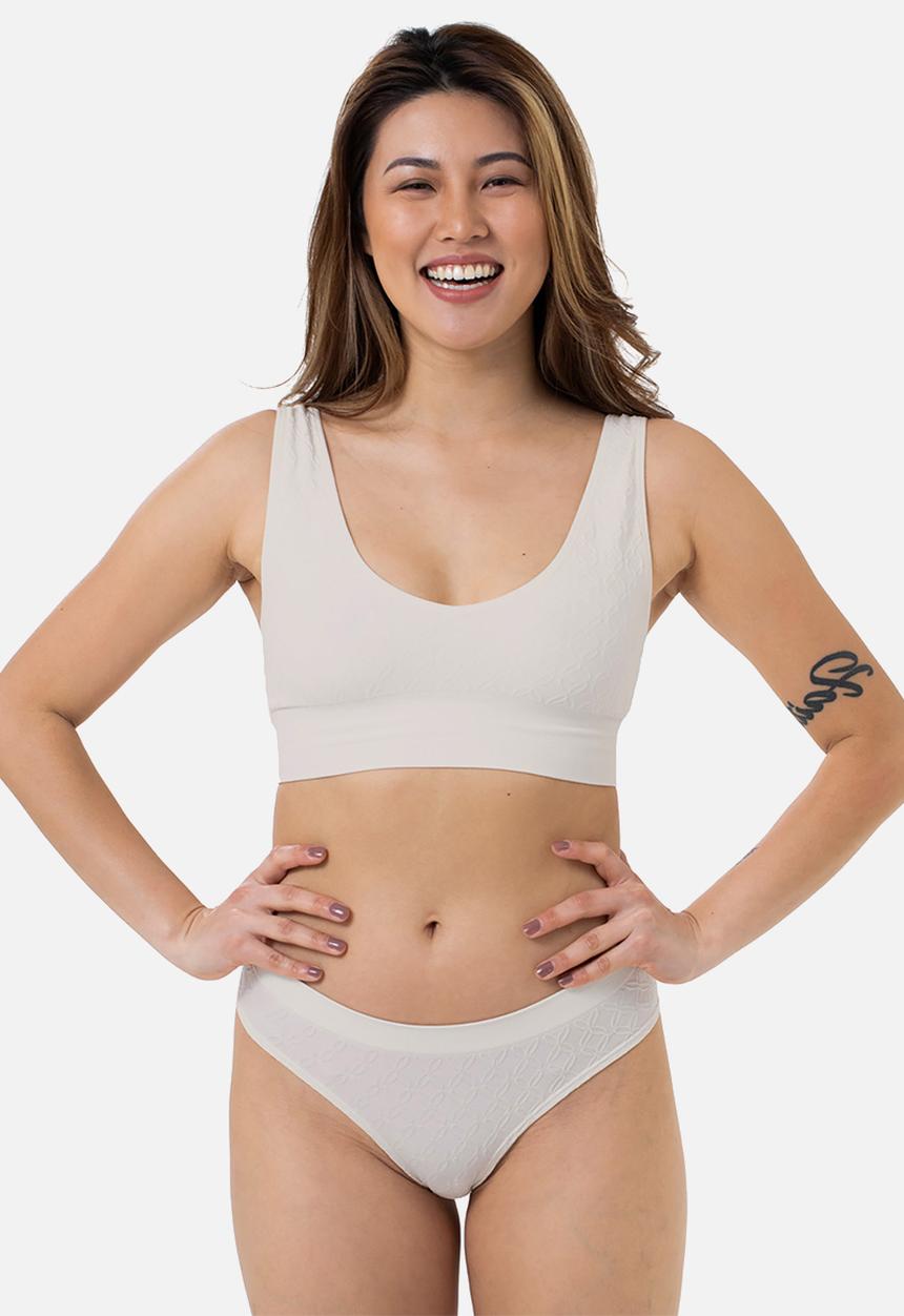 DORINA - Azure 2 pack brazilian panty - ivory & black