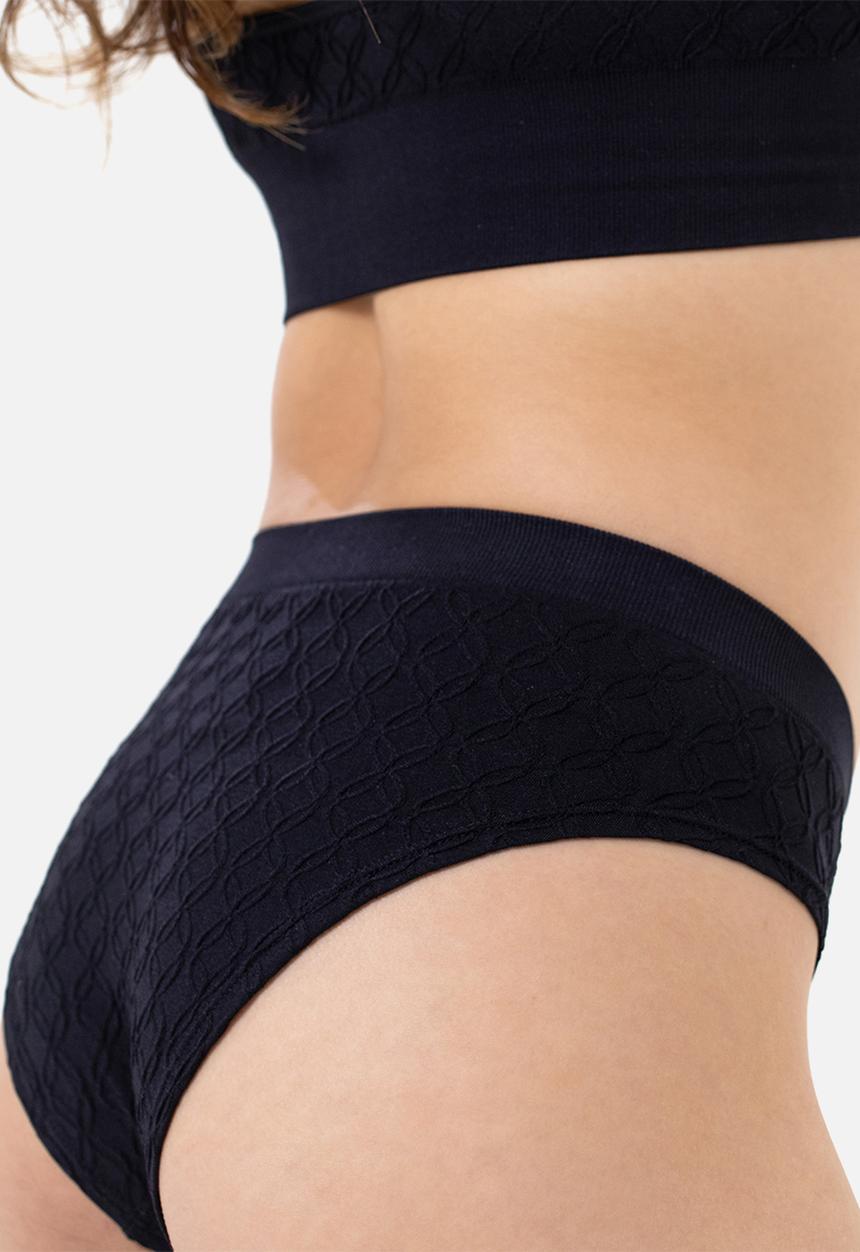 DORINA - Azure 2 pack brazilian panty - ivory & black