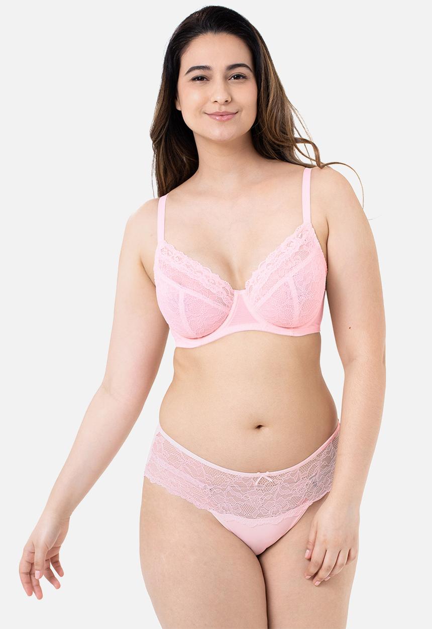 DORINA - Venus 2 pack hipster classic - grey & pink