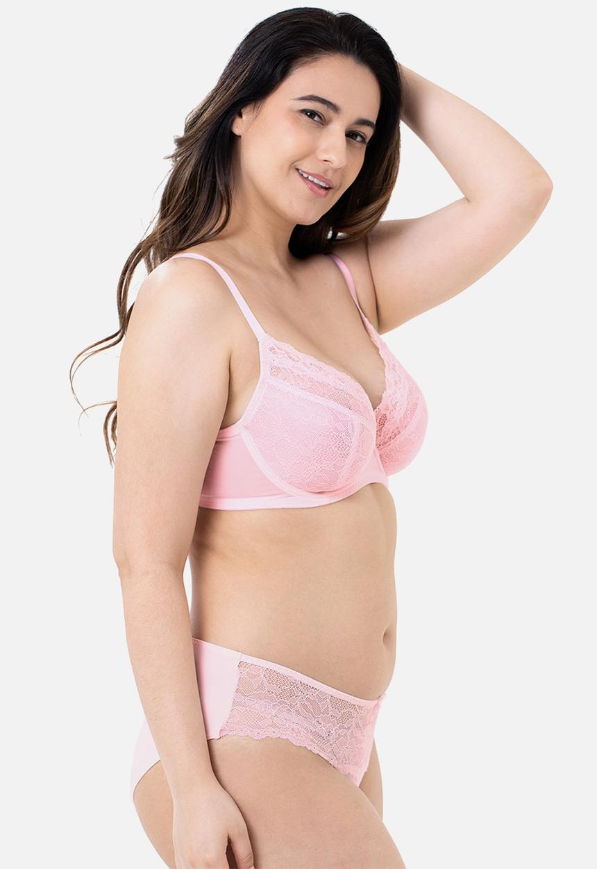 DORINA - Venus 2 pack hipster classic - grey & pink