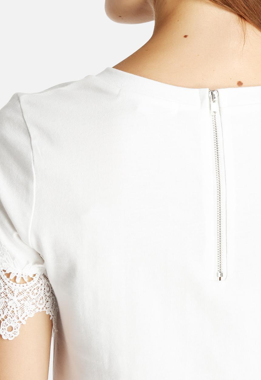 Glamorous - Laced-Hem Crop