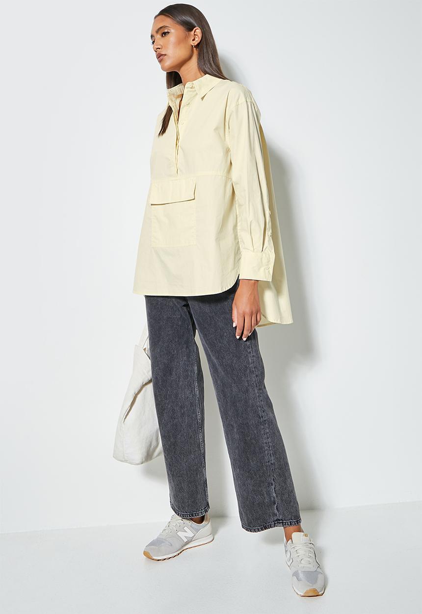 Superbalist - Pocket detail shirt - stone