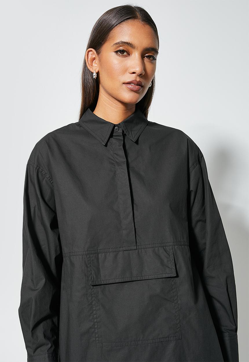 Superbalist - Pocket detail shirt - black