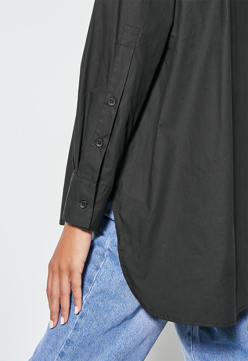 Superbalist - Pocket detail shirt - black