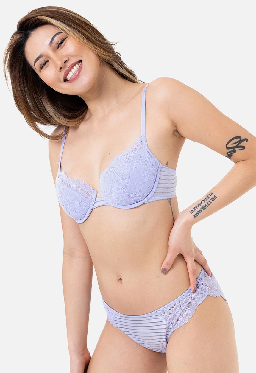 DORINA - Charm light padded demi - lilac