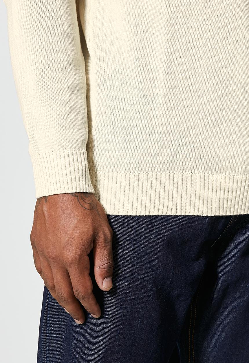 Superbalist - Basic roll neck slim fit knit - beige