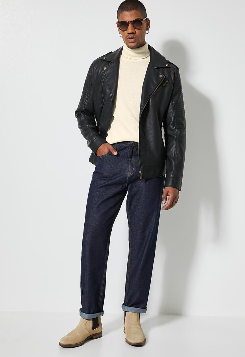 Superbalist - Basic roll neck slim fit knit - beige