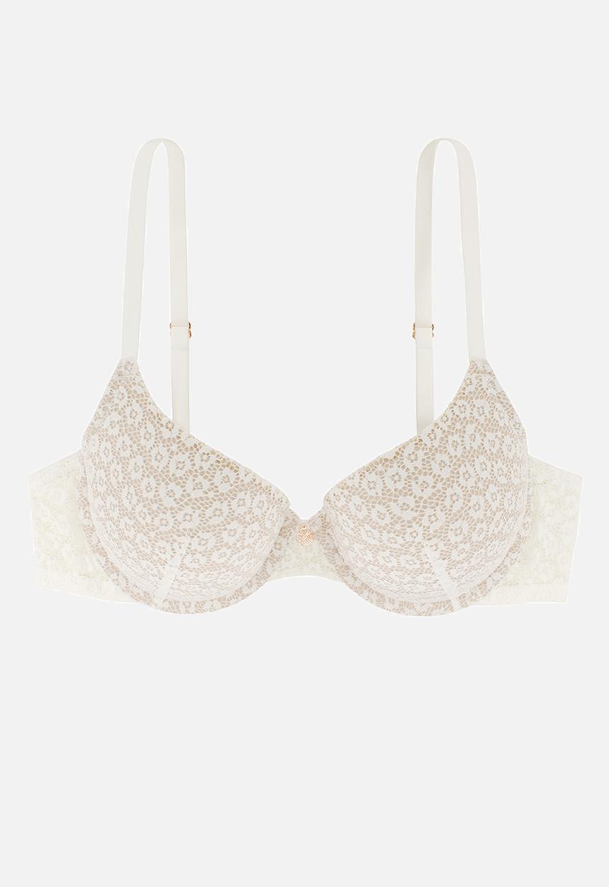 DORINA - Michelle light padded demi bra - ivory