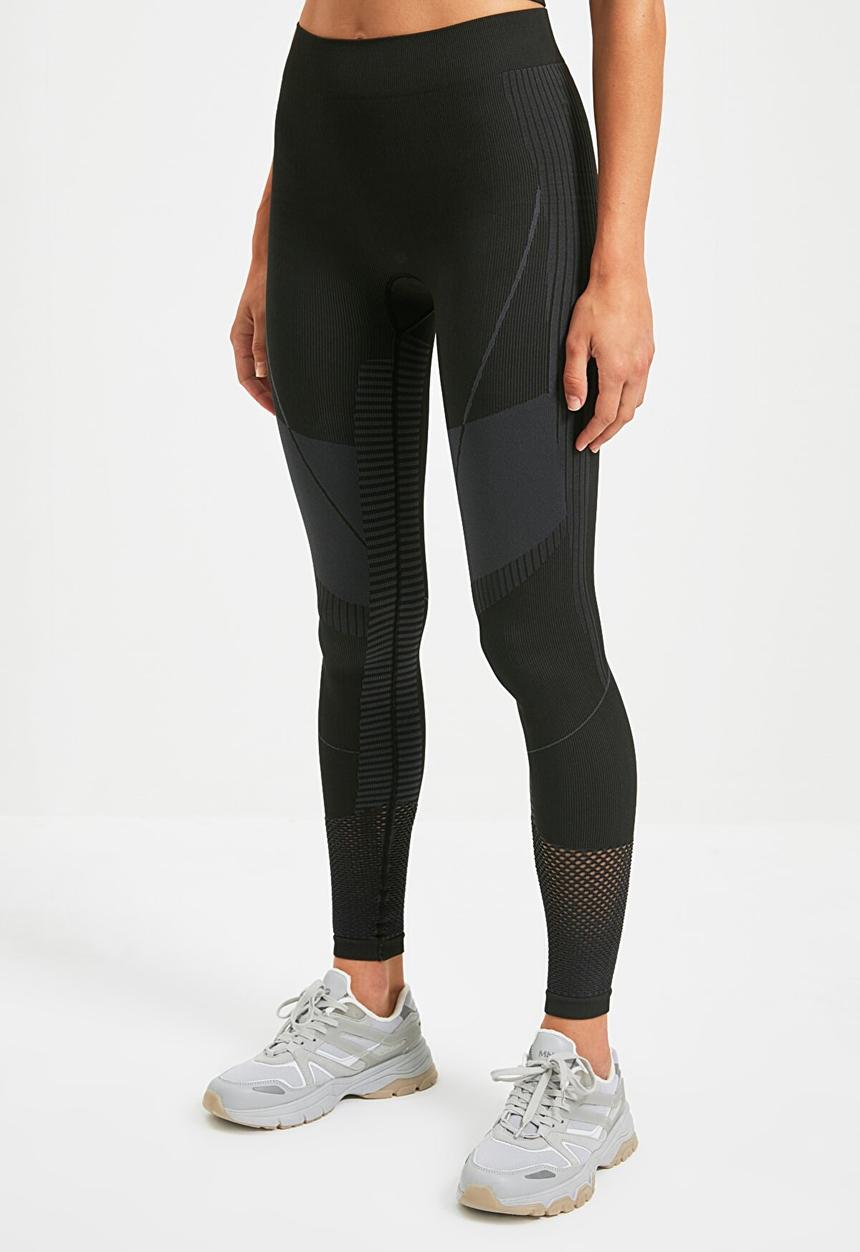 Trendyol - Seamless sports leggings - black