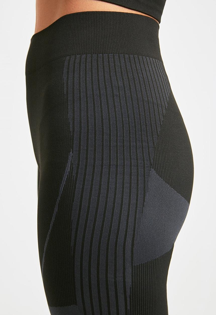 Trendyol - Seamless sports leggings - black