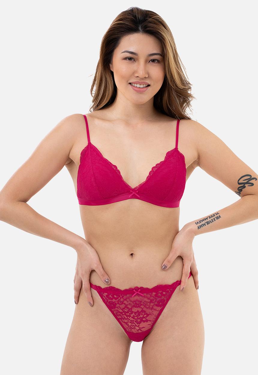 DORINA - Peony 3 pack light padded bralette - multi
