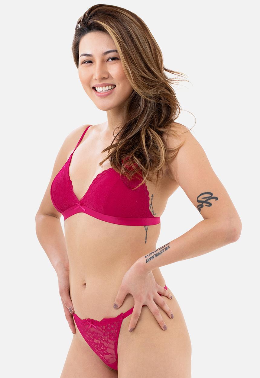 DORINA - Peony 3 pack light padded bralette - multi