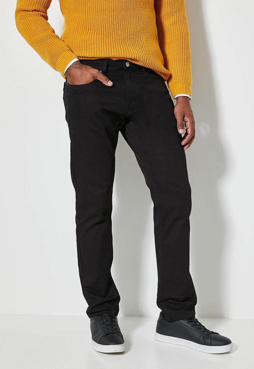 Superbalist - Detroit slim tapered jeans - black