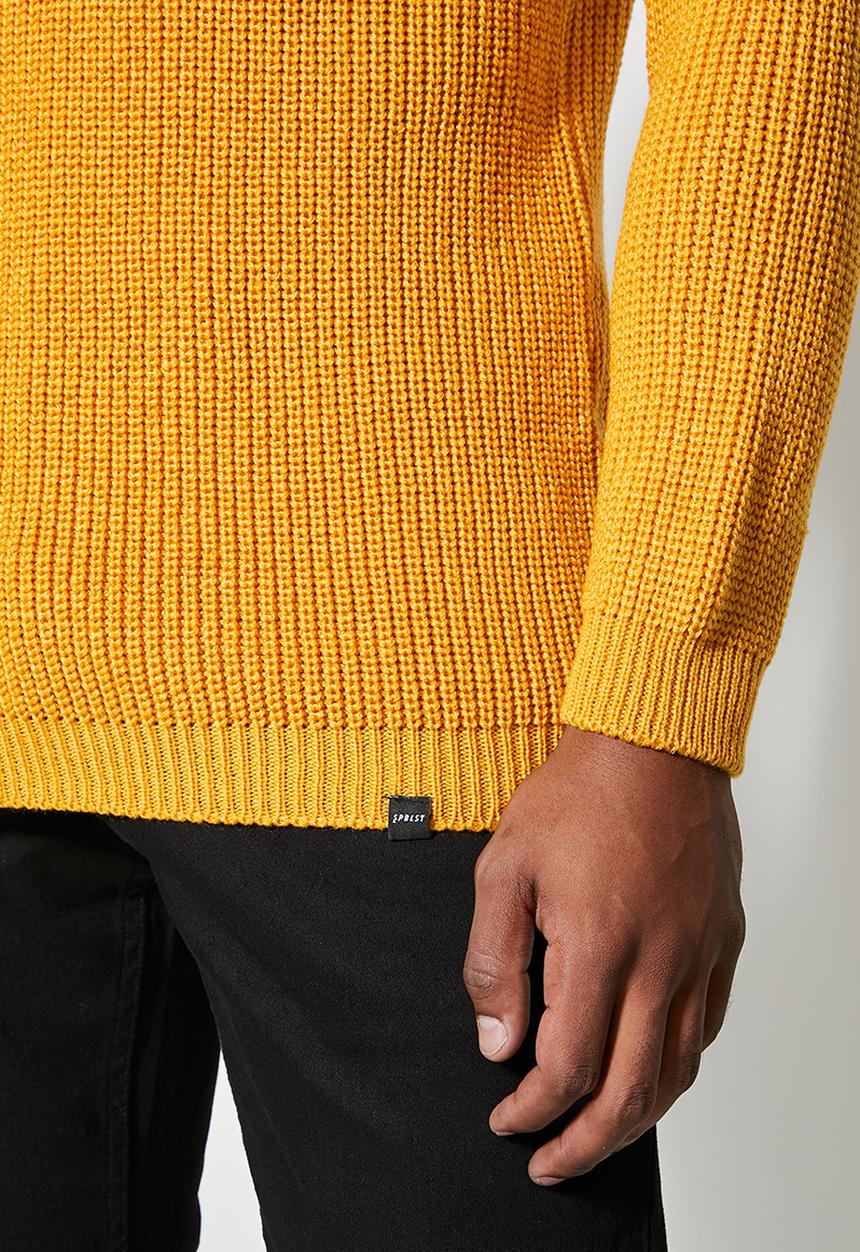Superbalist - Raglan textured knit - yellow