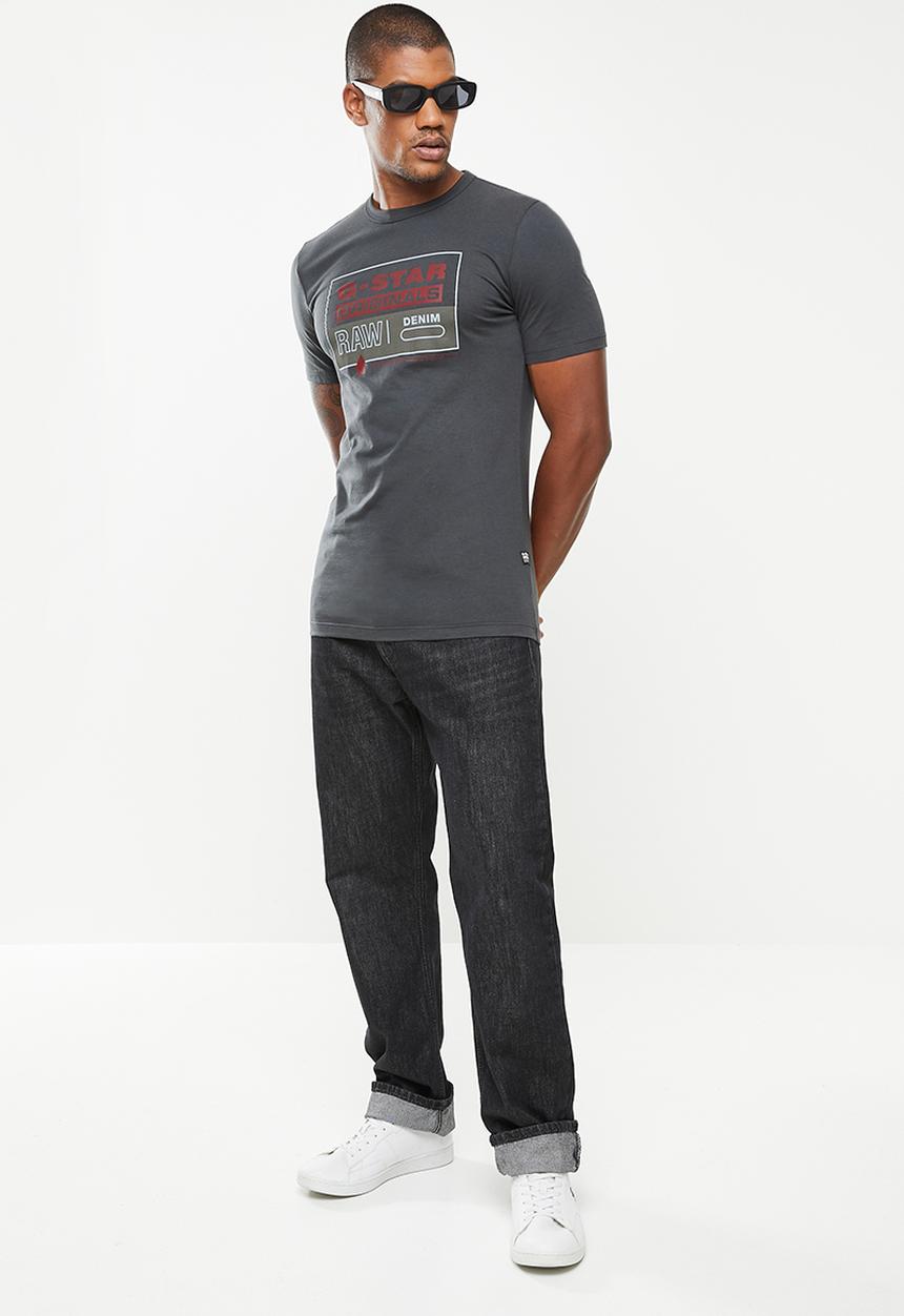 G-STAR - Color block originals slim r t - cloack