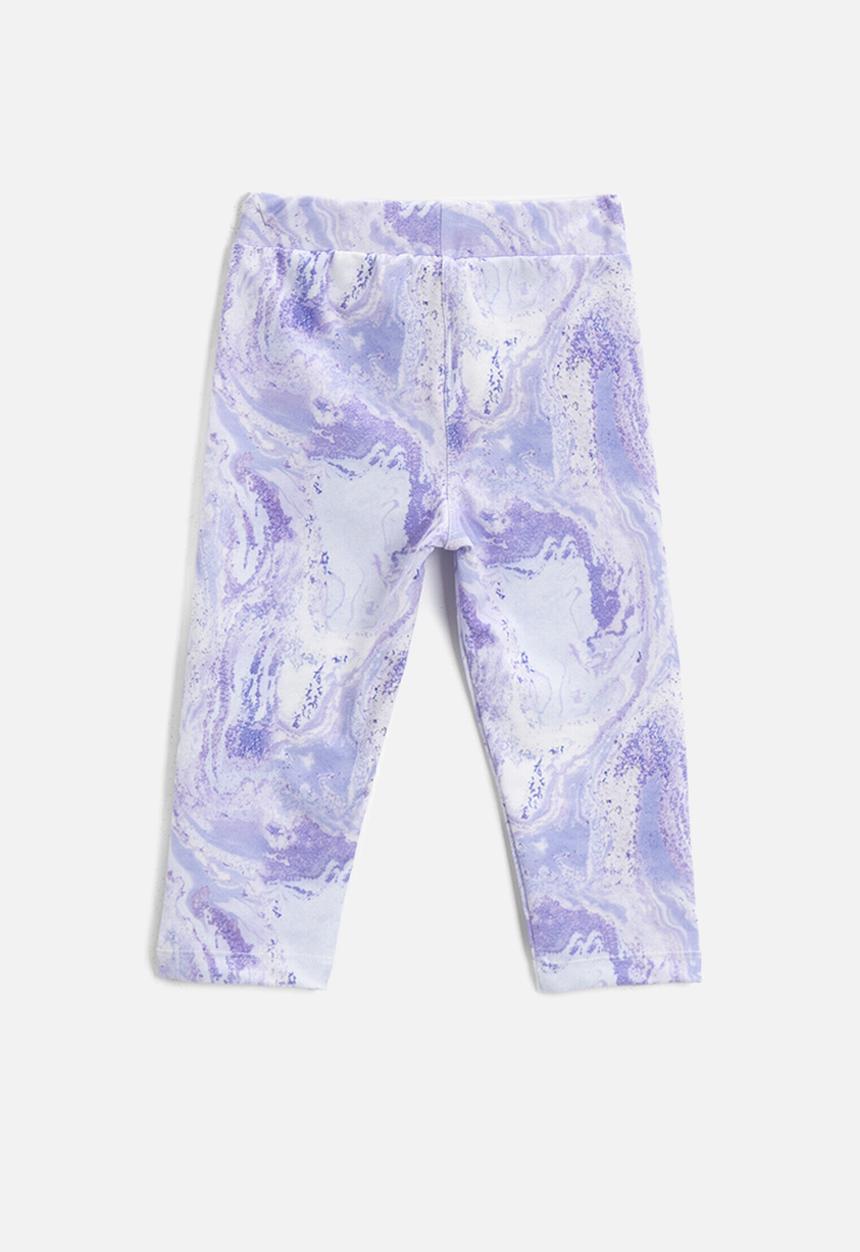 Koton Kids - Girls design legging - lilac