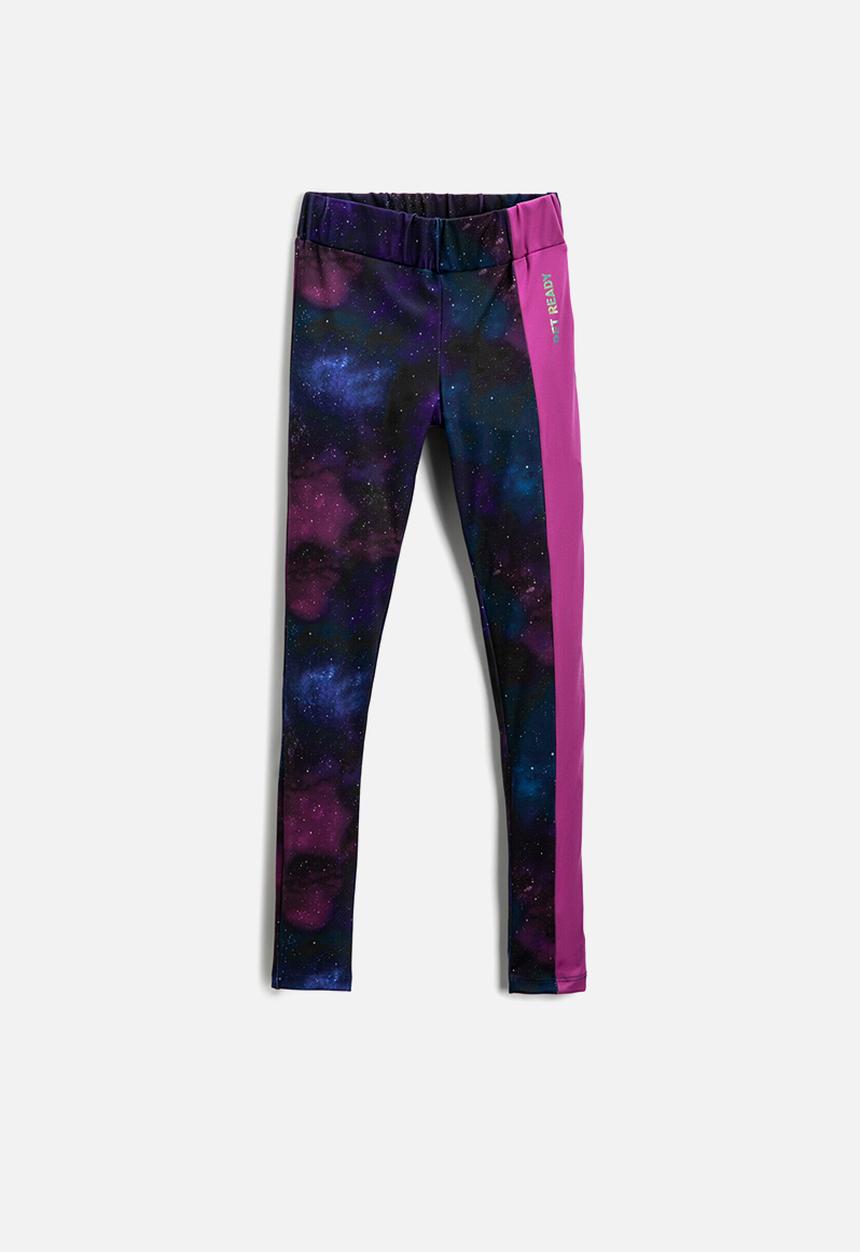 Koton Kids - Girls pattern legging - purple