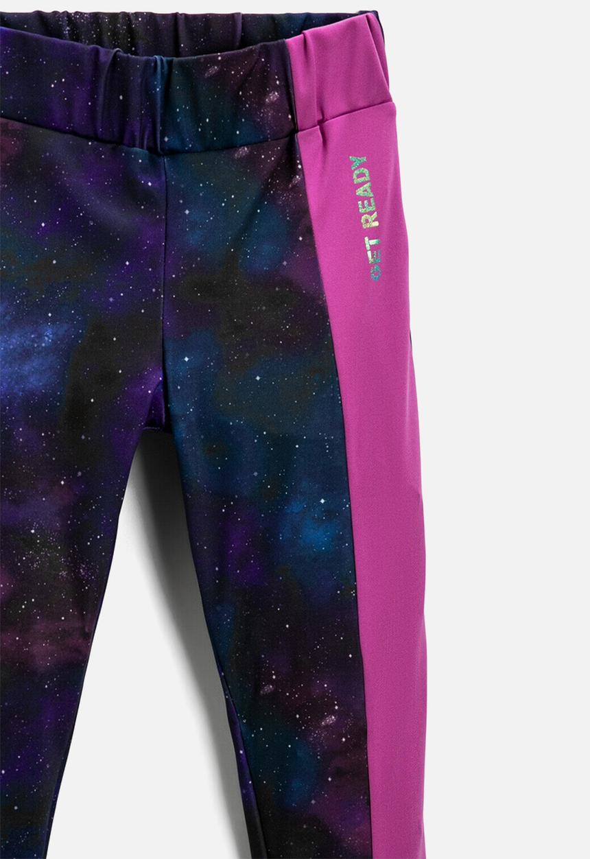 Koton Kids - Girls pattern legging - purple