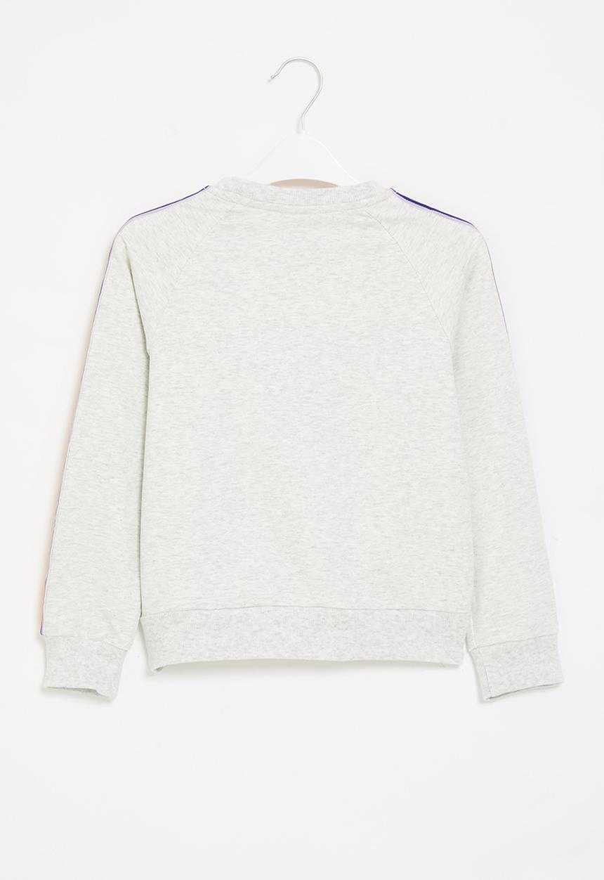 Pop Candy - Sweat top with print interest - grey