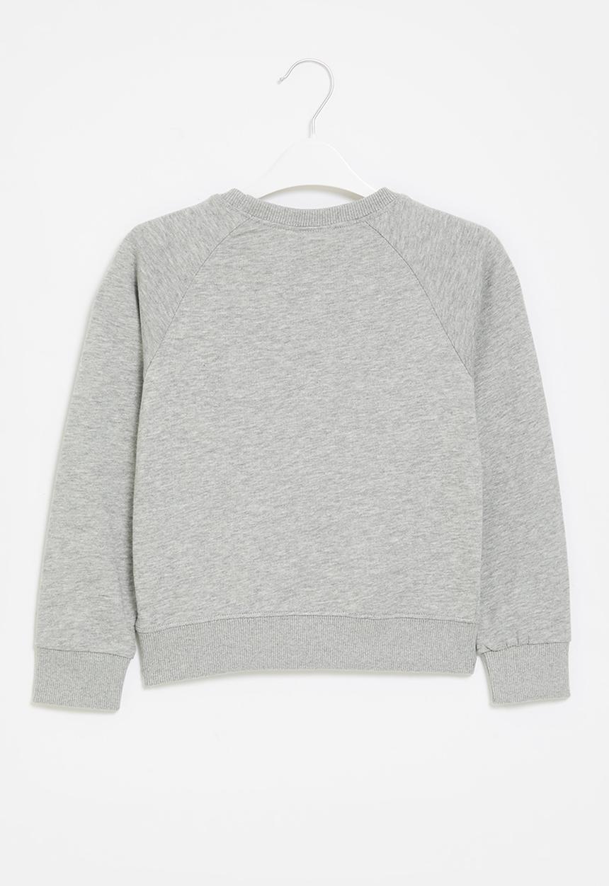 Pop Candy - Girls ballerina sweatshirt - grey