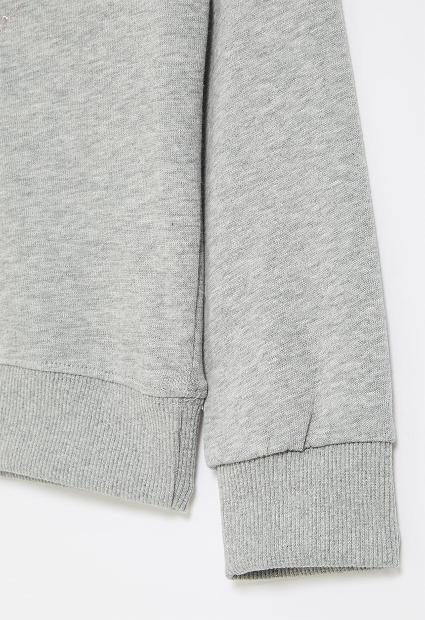 Pop Candy - Girls ballerina sweatshirt - grey