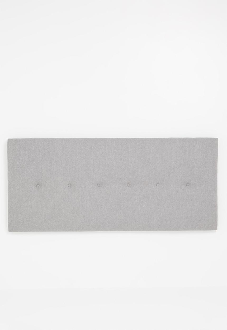 Sixth Floor - Copenhagen button headboard - grey