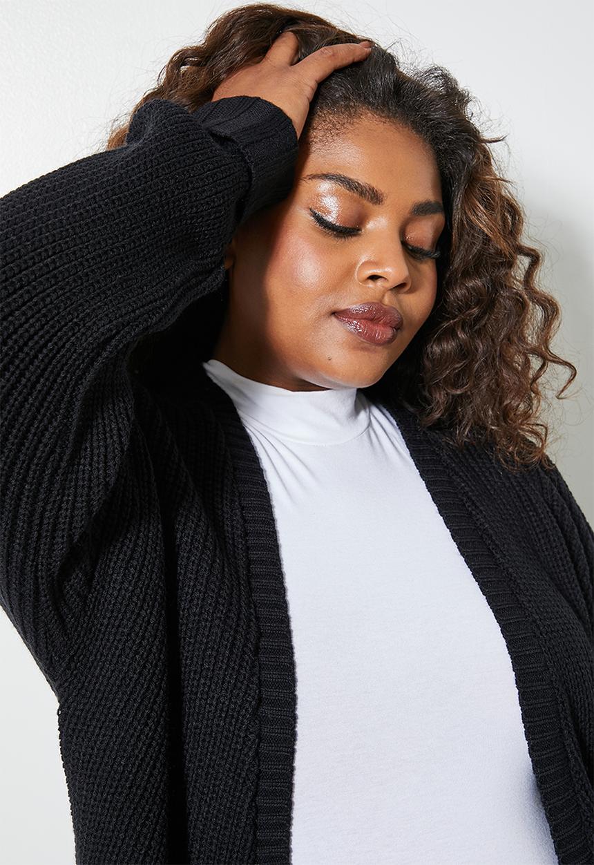 Superbalist - Chunky cardi - black