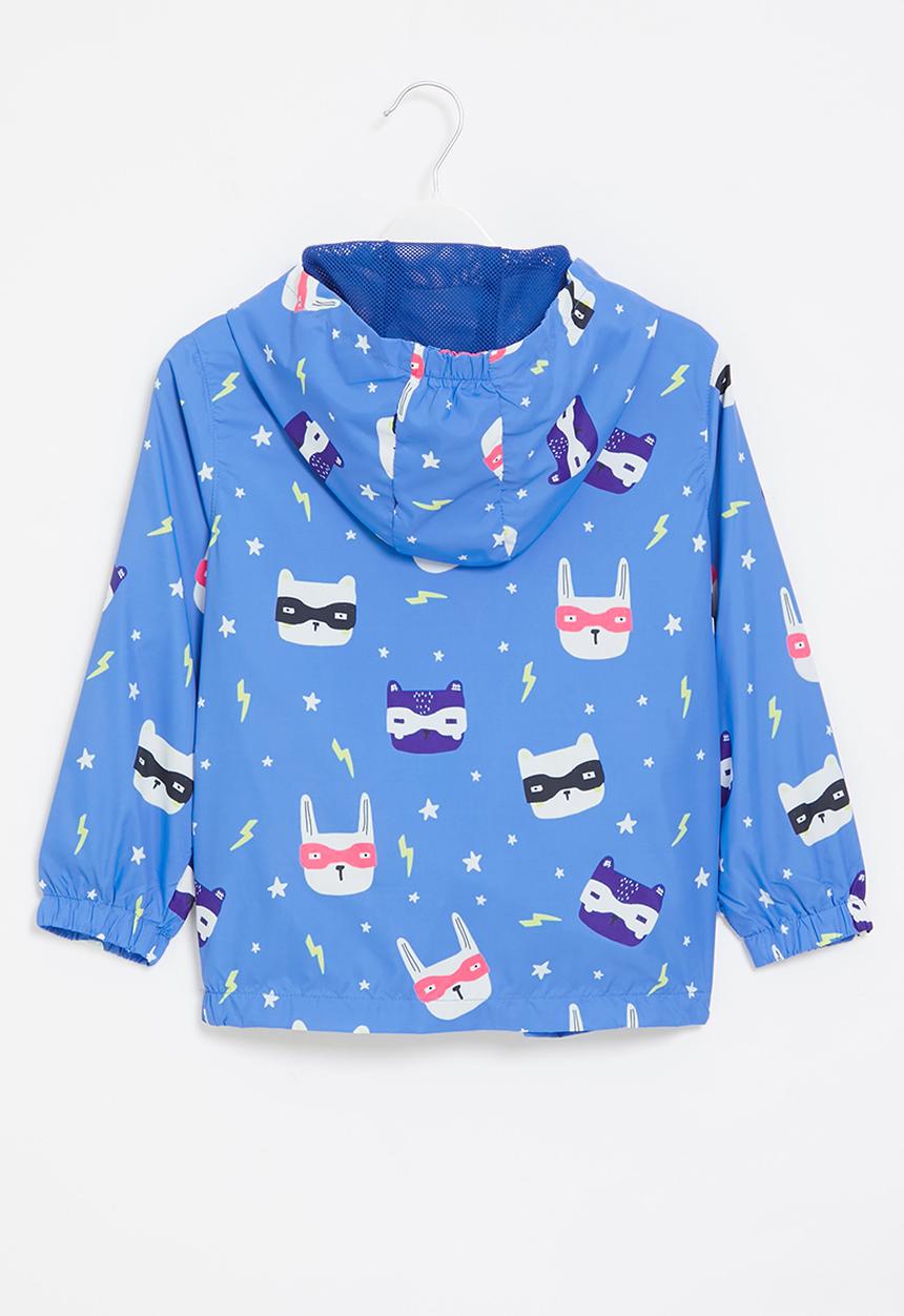 Pop Candy - Boys printed anarak - blue