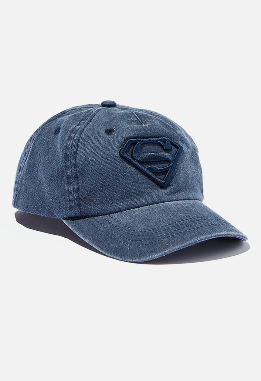 Cotton On - Licensed baseball cap - lcn wb superman/petty blue