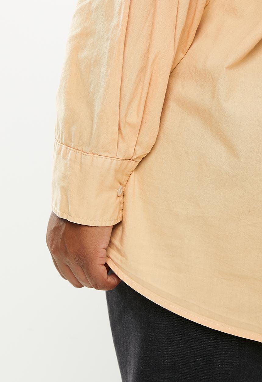 Cotton On - Curve dad shirt - latte