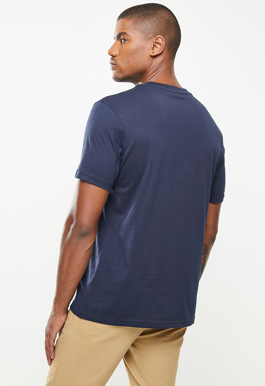 Ben Sherman - Pique short sleeve pocket tee - navy