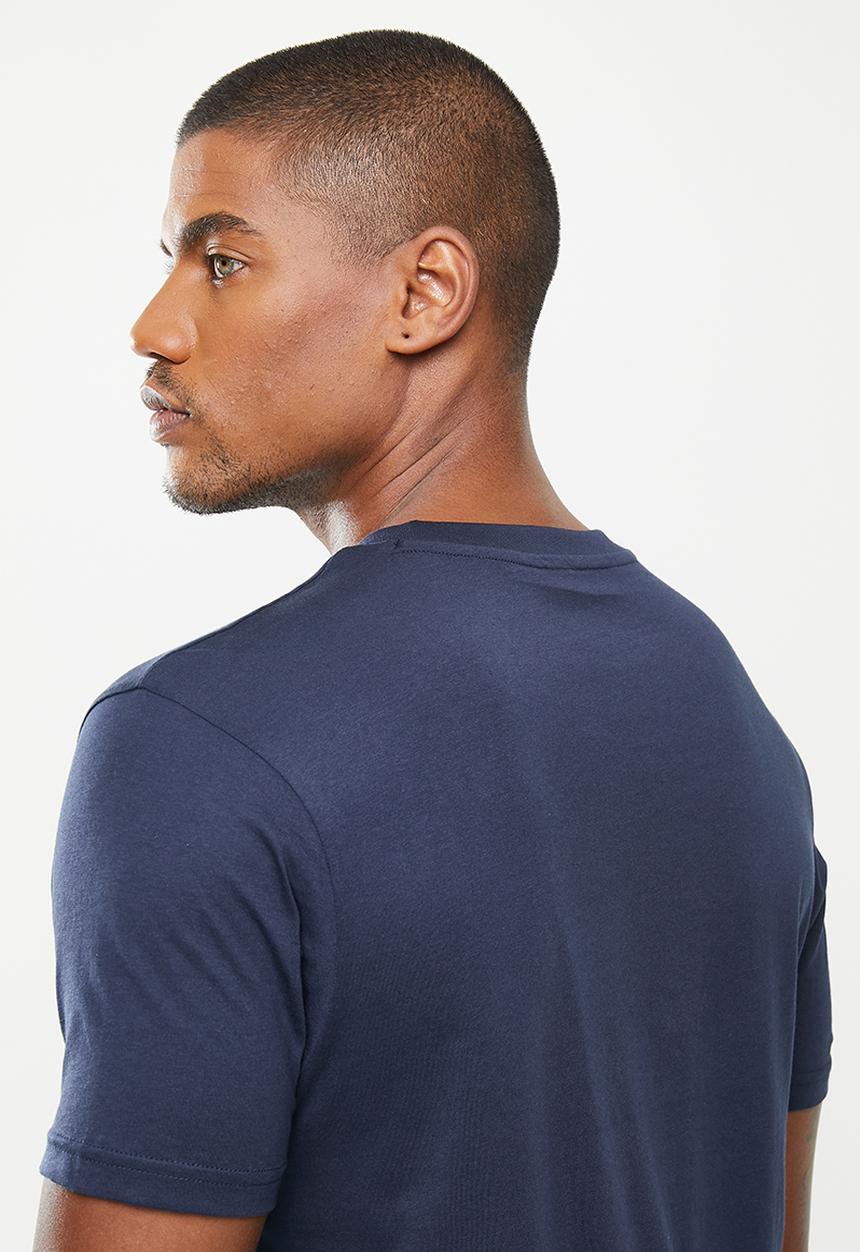 Ben Sherman - Pique short sleeve pocket tee - navy