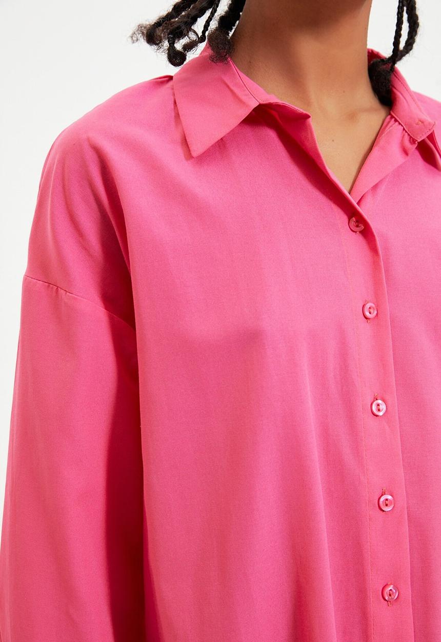 Trendyol - Basic shirt - pink