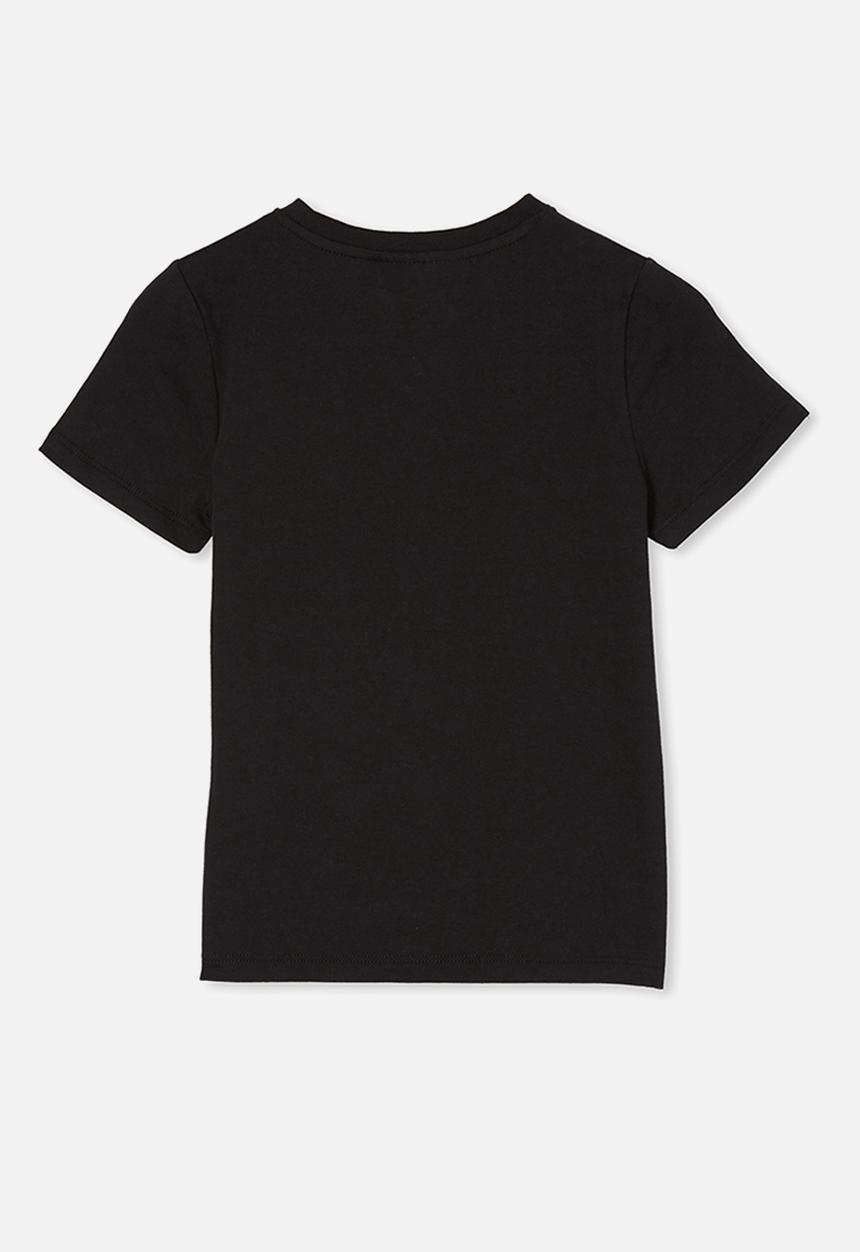 Cotton On - License short sleeve tee - lcn bra tupac retro & black