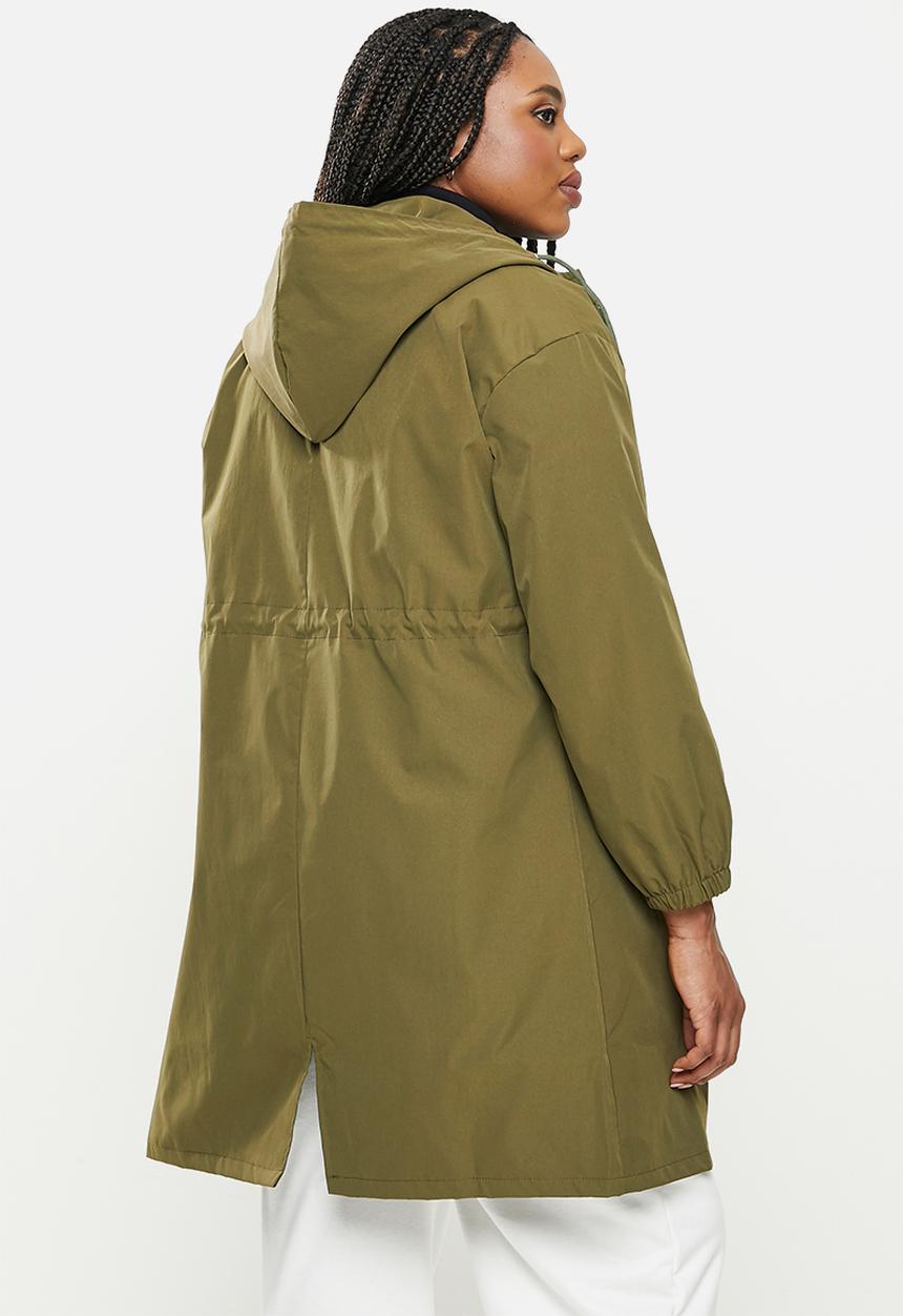 dailyfriday - Classic hooded trench coat - khaki