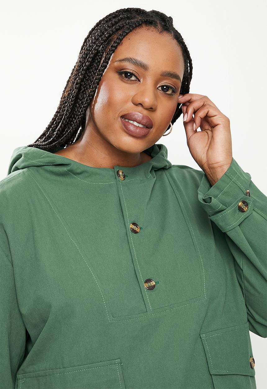 dailyfriday - Anorak - forest green