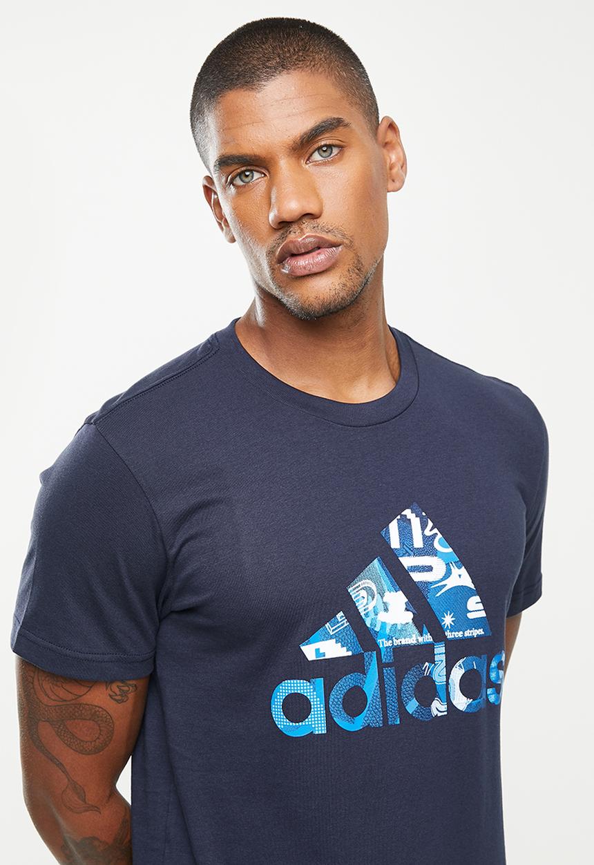 adidas Performance - Multi BOS Graphic Tee - legend ink