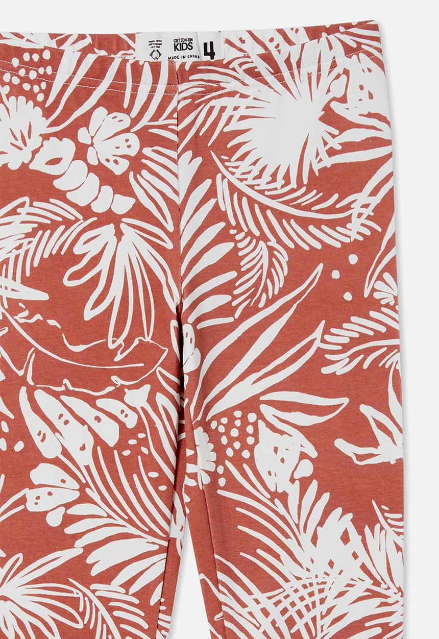 Cotton On - Huggie tights - chutney & maldives tropical