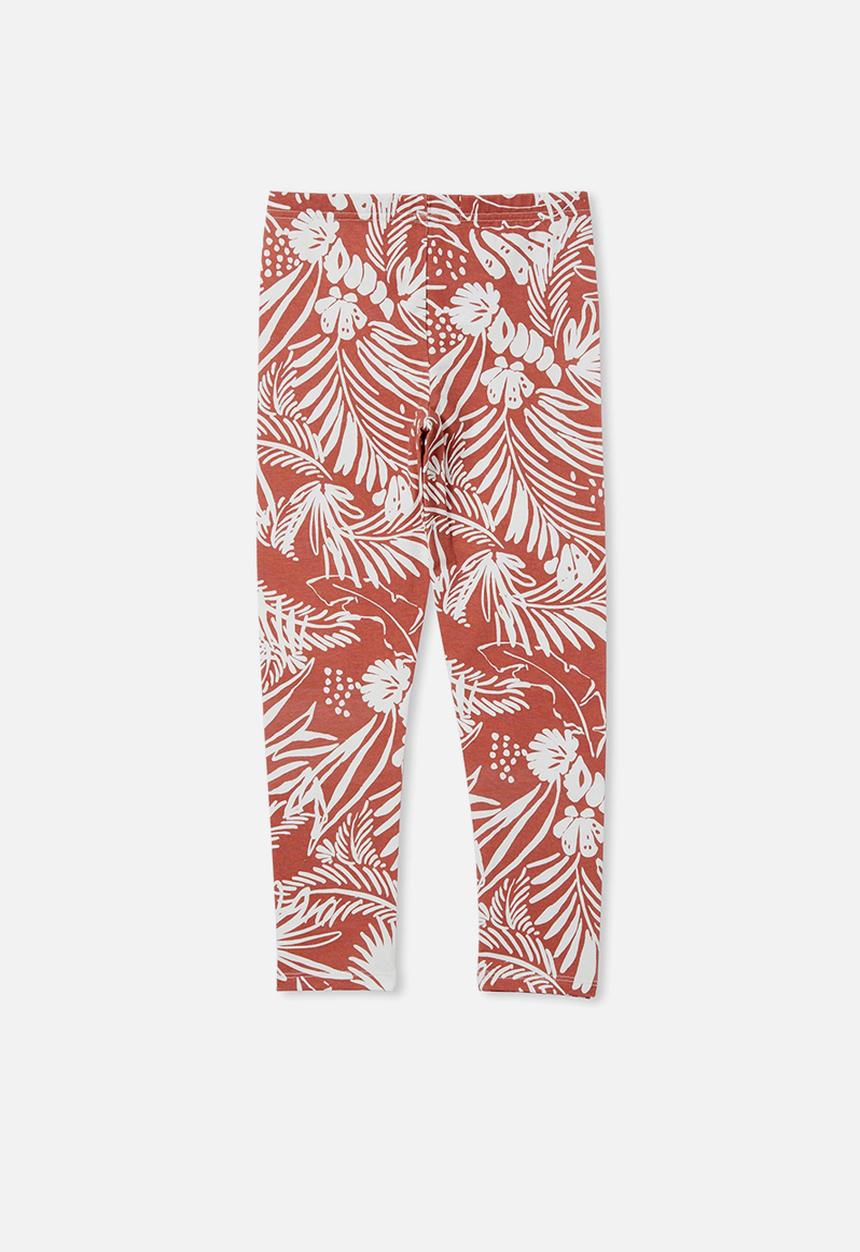 Cotton On - Huggie tights - chutney & maldives tropical