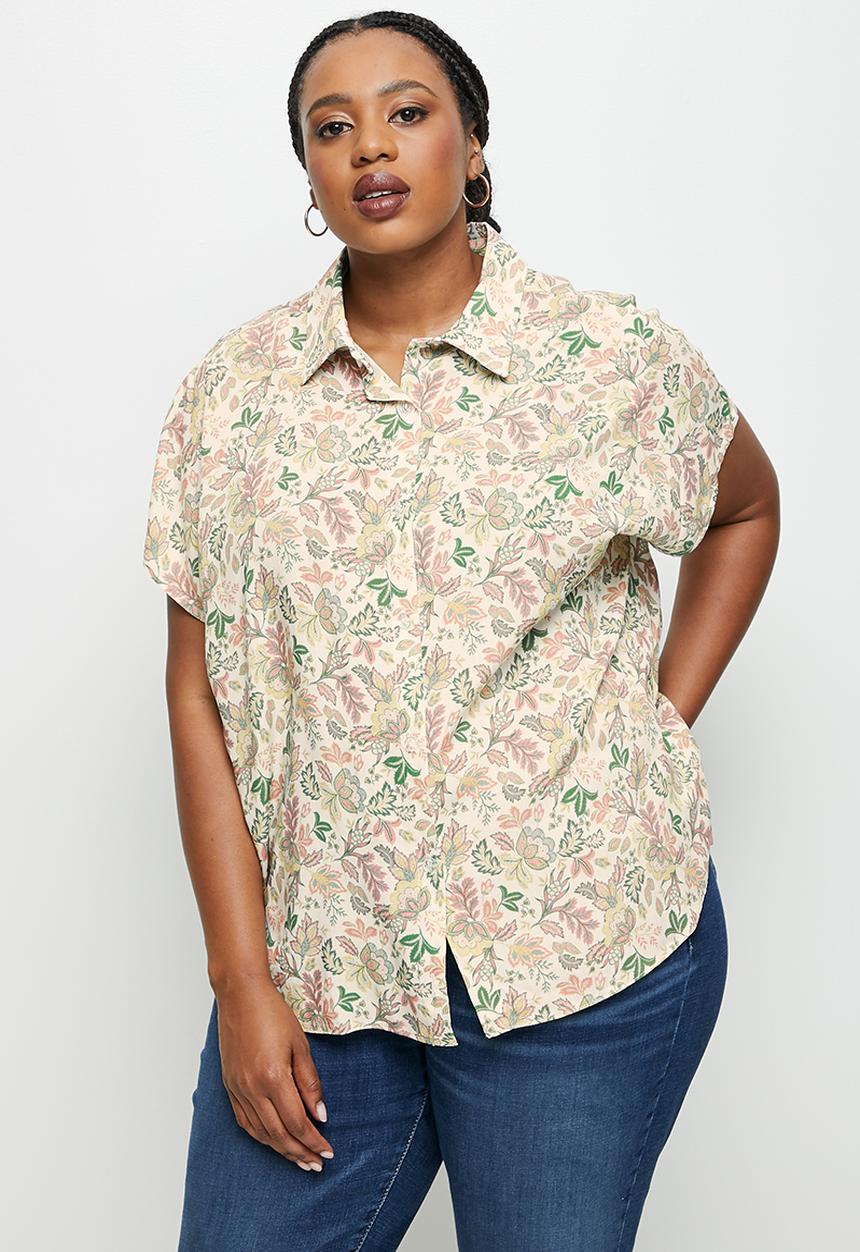 edit Plus - Boxy soft shirt - multi 