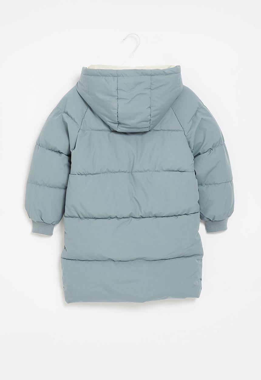Pop Candy - Boys hooded puffer - blue