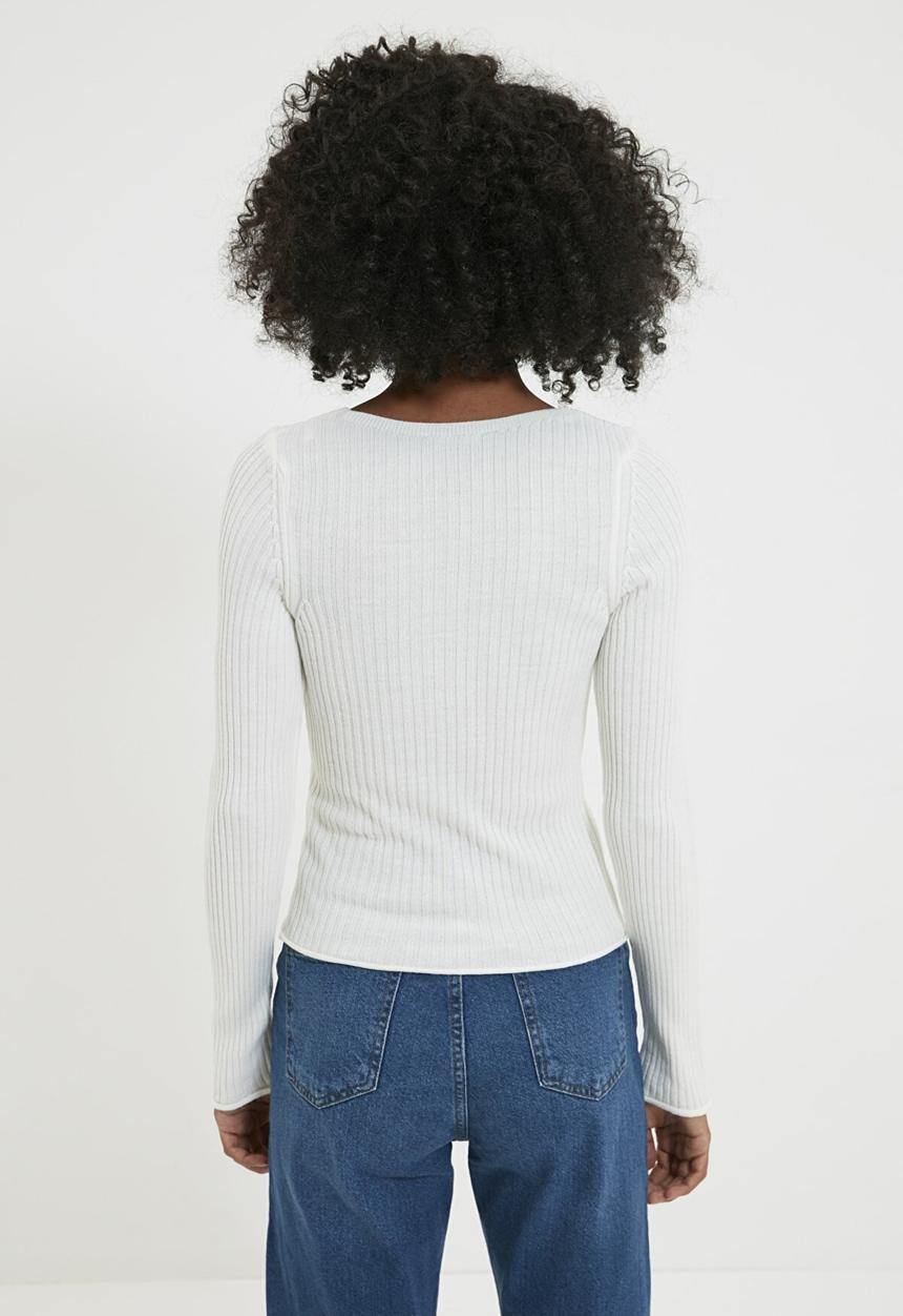 Trendyol - Roving cardigan - ecru