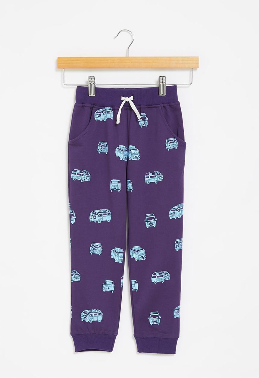Pop Candy - Boys printed jogger - navy