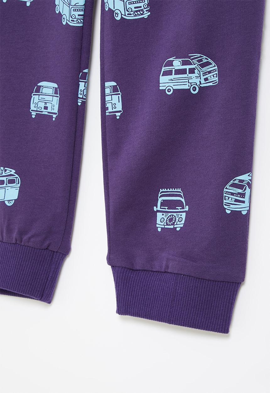 Pop Candy - Boys printed jogger - navy