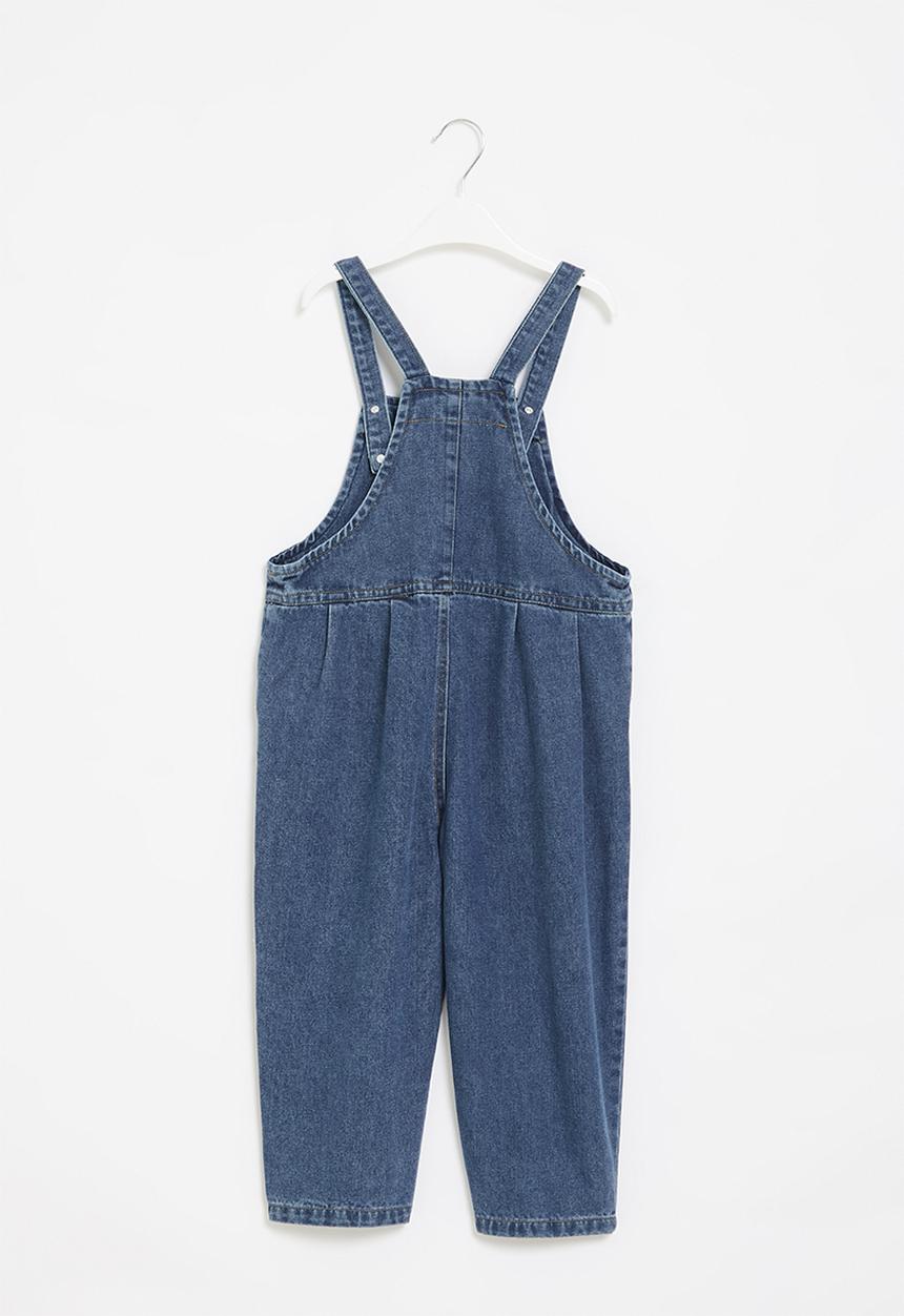 Pop Candy - Girls dungaree - blue
