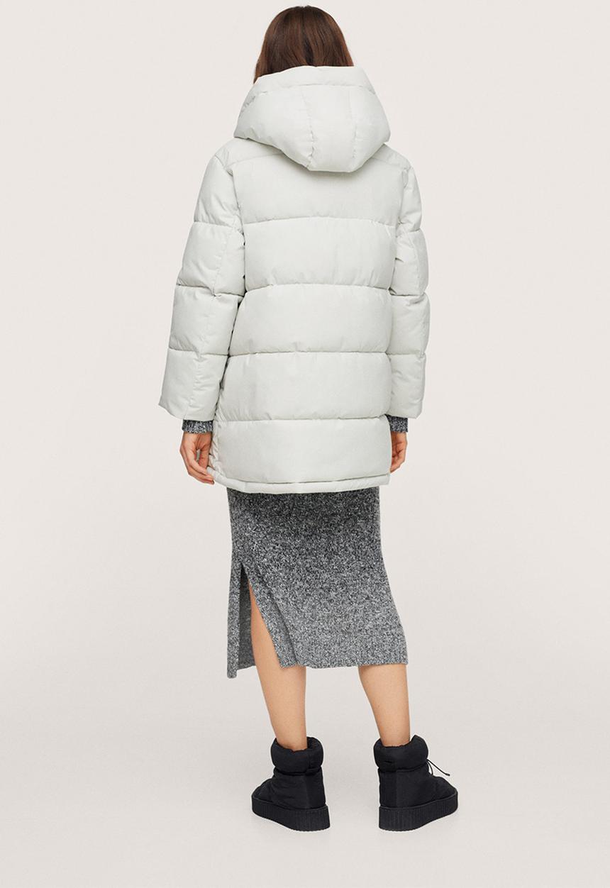 MANGO - Anorak tech - natural