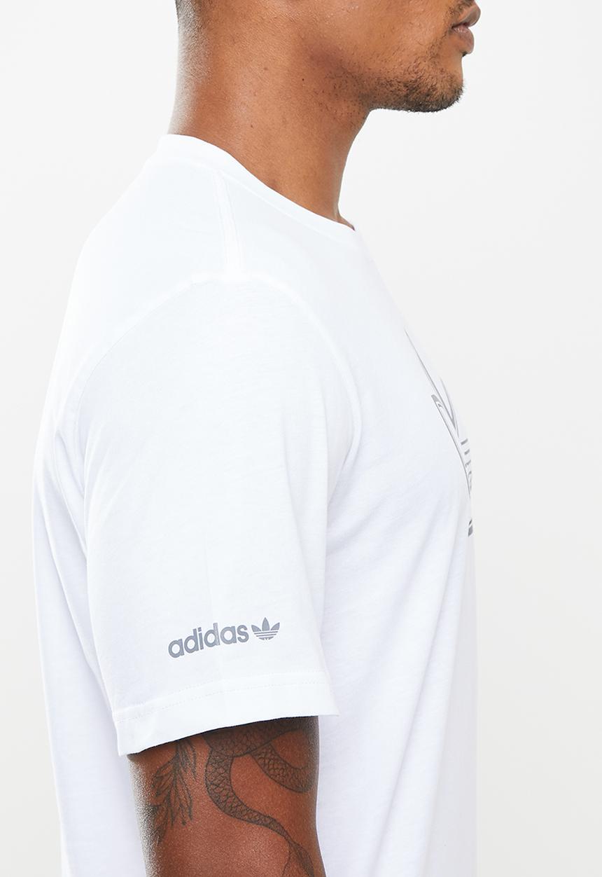 adidas Originals - Outline Logo Tee - white