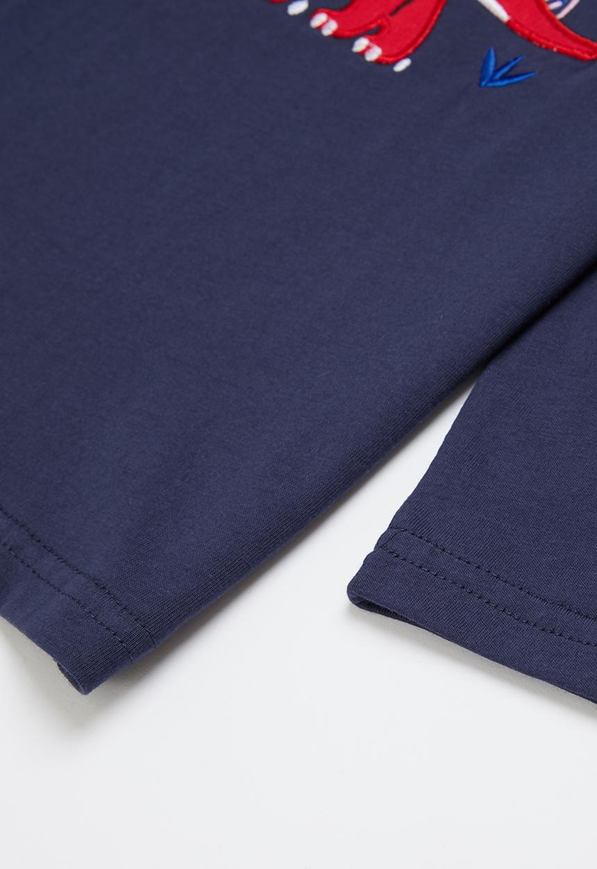 Pop Candy - Boys printed tee - navy